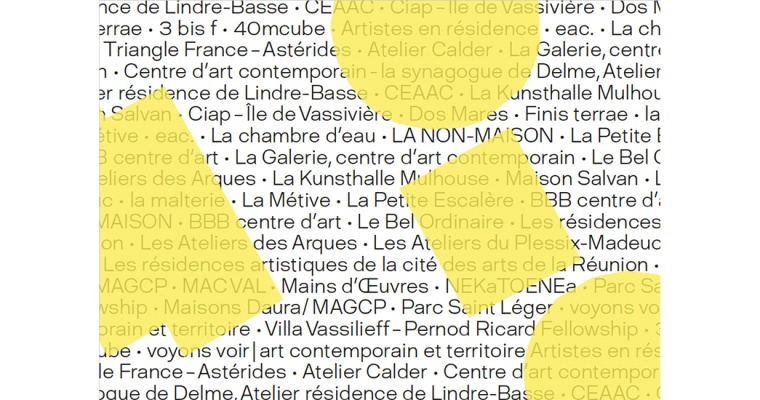 Arts en résidence – Réseau national