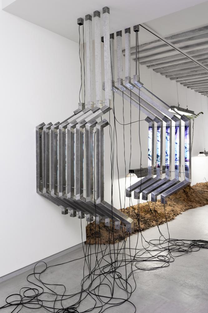 Anne-Charlotte Yver - Vue d'exposition BL OB! Galerie Bertrand Grimont Paris.