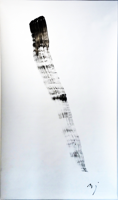 Jacques Mandelbrojt, Sans titre, acrylique sur toile, 210 x 120 cm. Courtesy artiste.
