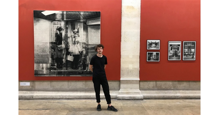 Lenny RÉBÉRÉ Lauréat du Prix de Dessin Contemporain des Beaux-Arts de Paris