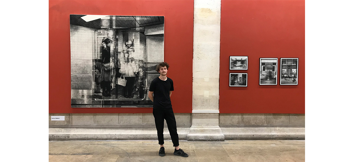 Lenny RÉBÉRÉ Lauréat du Prix de Dessin Contemporain des Beaux-Arts de Paris