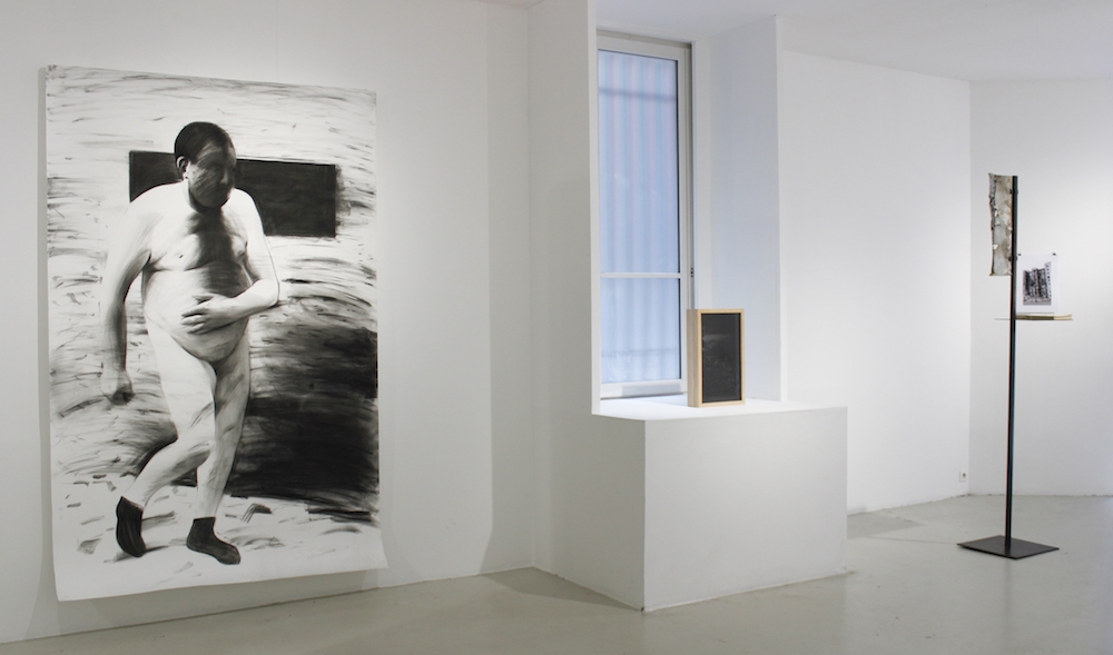 Babi Badalov & Nikita Kadan, vue de l'exposition, 2018. Courtoisie : Galerie Jérôme Poggi, Paris