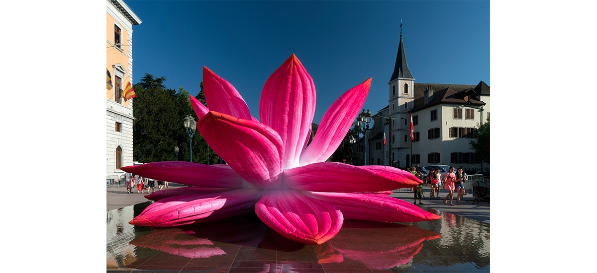 Annecy Paysages, une ballade d’art en ville