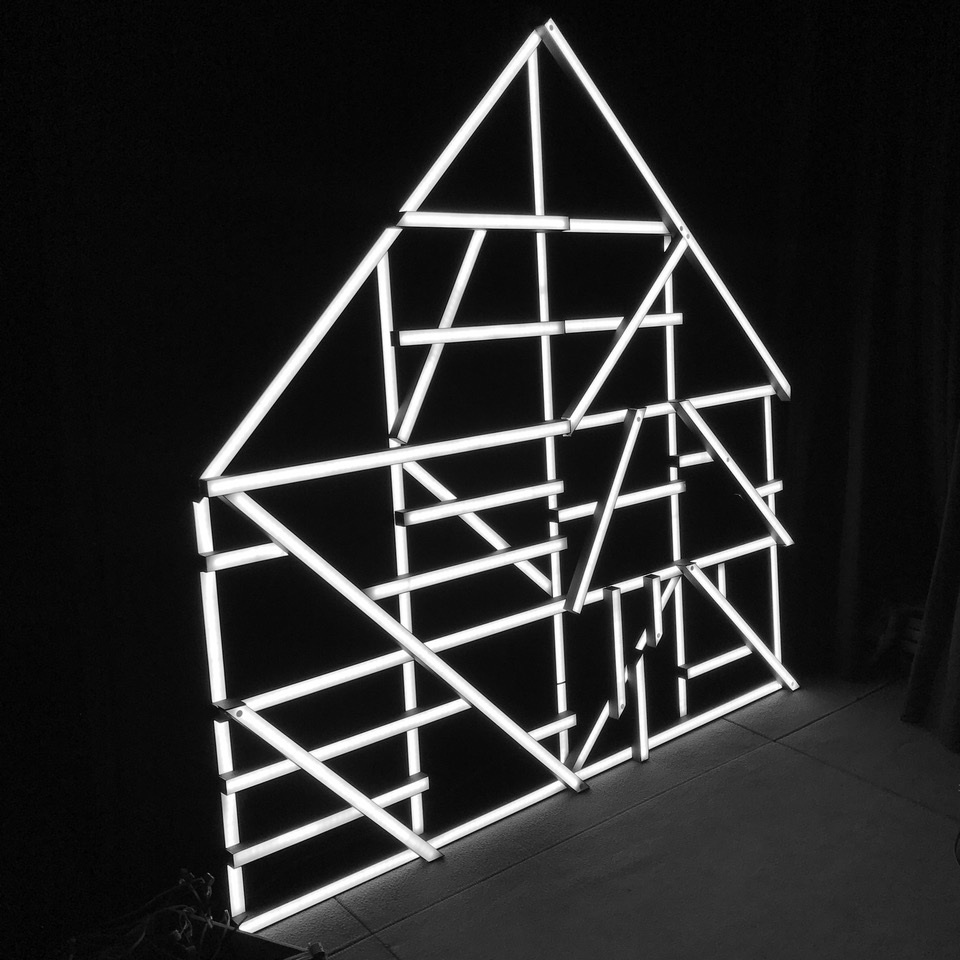 François Mangeol, INFINITO, 2016/2018 - 200 x 200 cm - courtesy Domeau & Pérès Galerie et François Mangeol