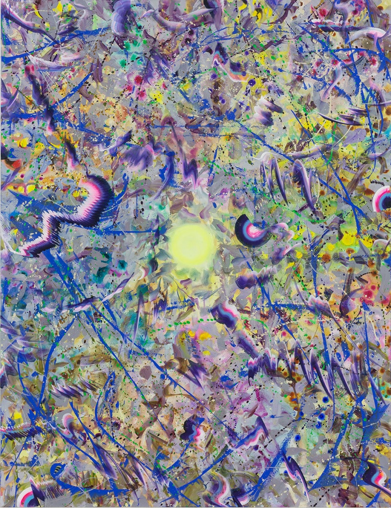 Wang Haiyang, Untouchable 10, 2017, Acrylic on canvas, 260 x 200 cm