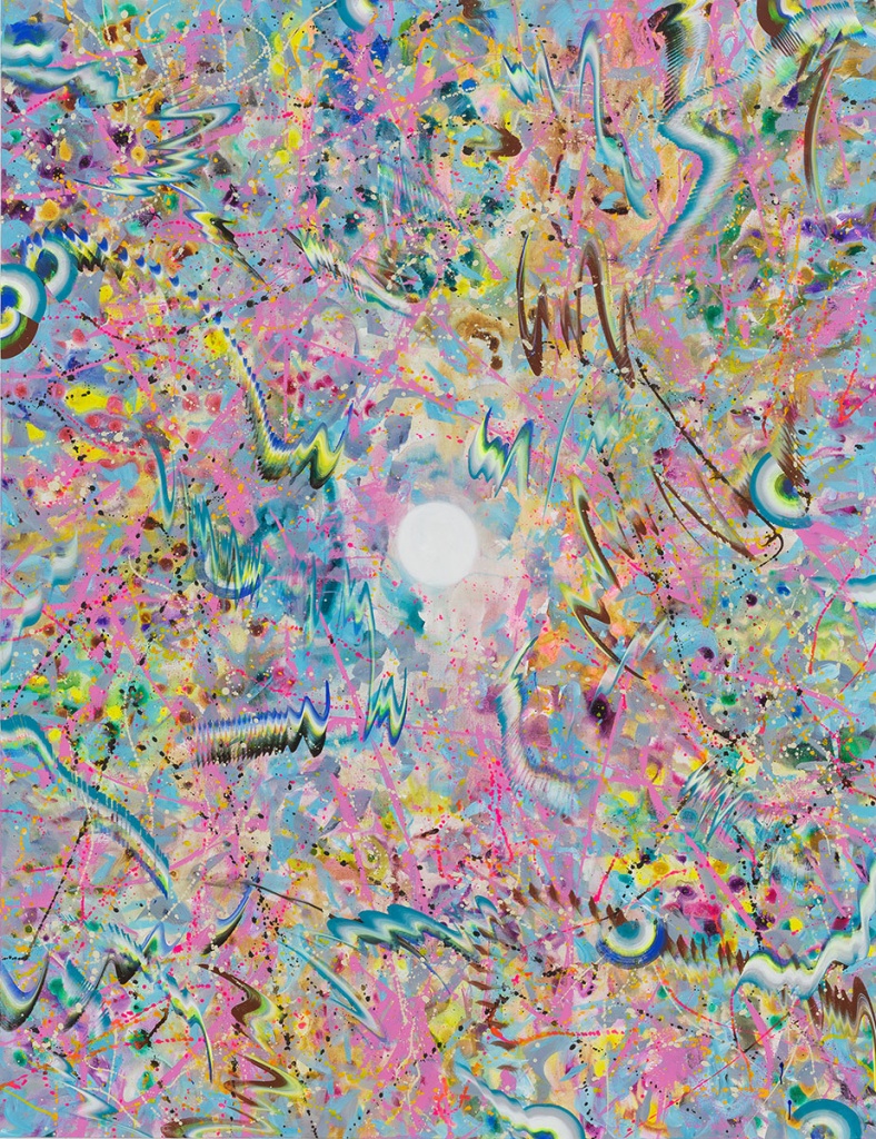Wang Haiyang, Untouchable 11, 2017, Acrylic on canvas, 260 x 200 cm