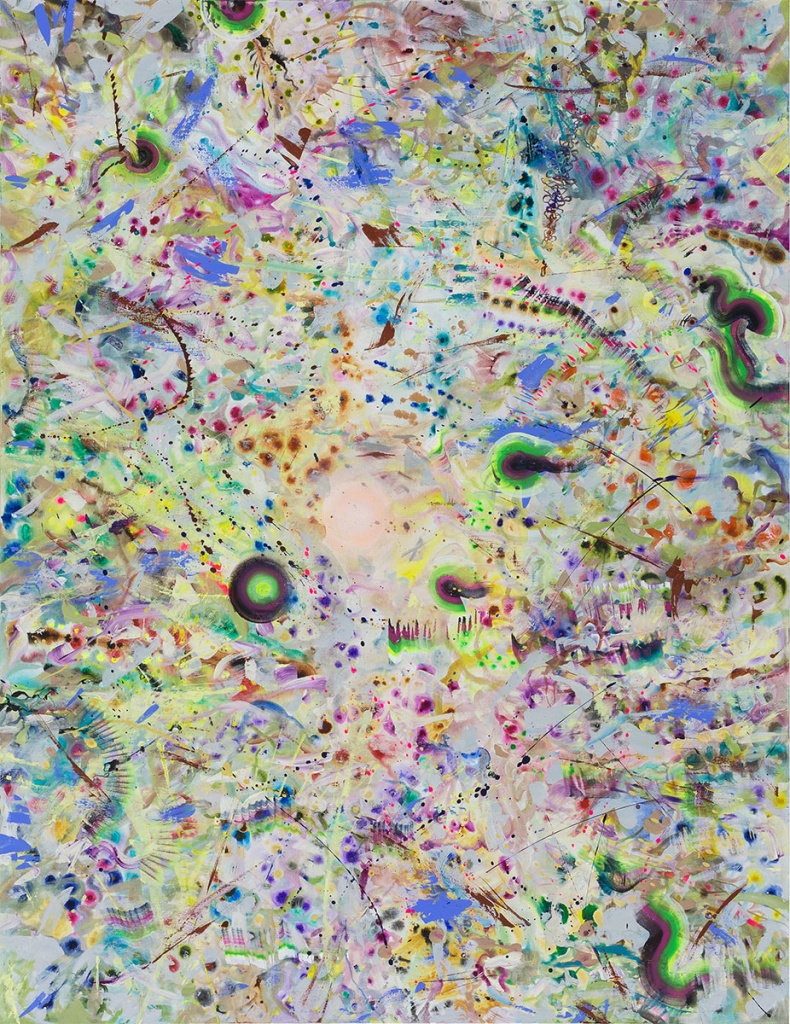 Wang Haiyang, Untouchable 14, 2017, Acrylic on canvas, 260 x 200 cm