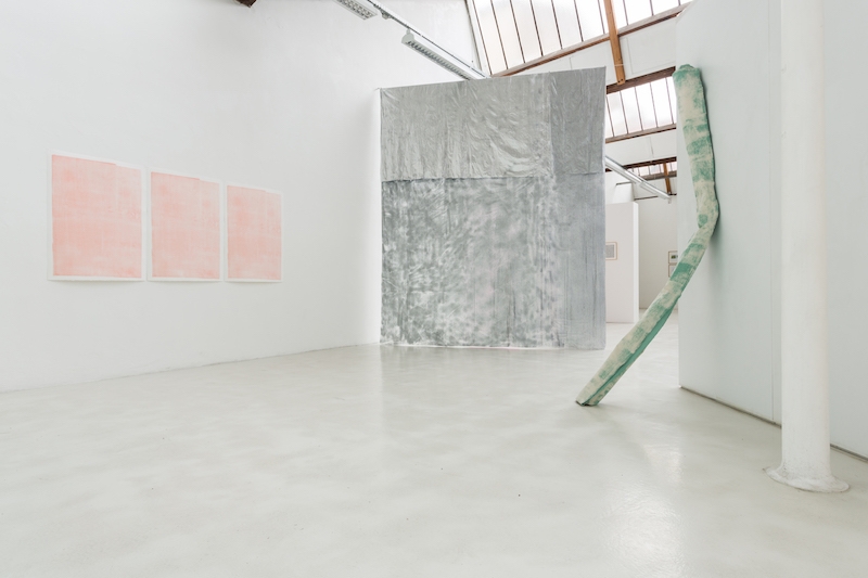 Guillaume Perez, Vue d'exposition Doppelgänger, URDLA, 2016. Photo Jules Roeser