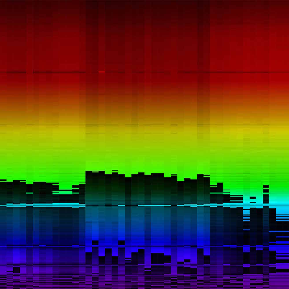 Tomek Jarolim, ROYGBIV, 2016. Impression numérique sous Diasec collée sur Dibond. Courtesy artiste.