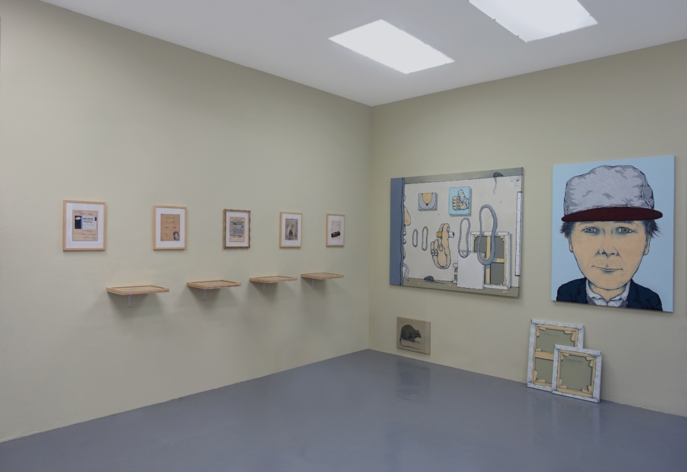 Vue d'exposition MERCI Galerie Bernard Jordan Paris