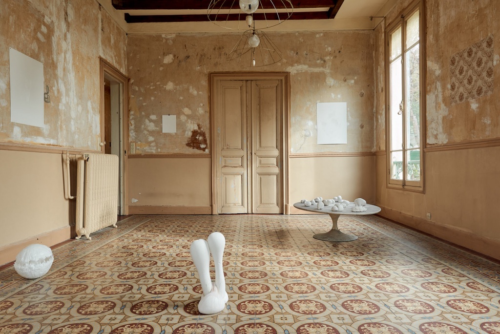 Vue d'exposition Galatée, corps ductile de Delphine Mogarra Photo © Anthony Lanneretonne pour Circa