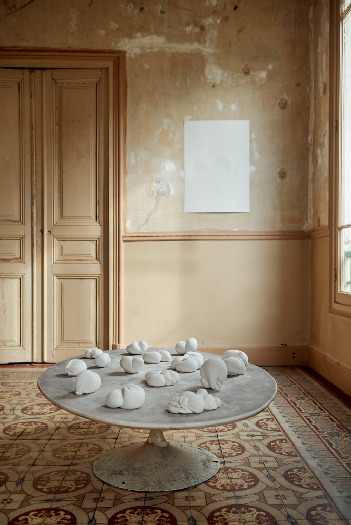 Vue d'exposition Galatée, corps ductile de Delphine Mogarra Photo © Anthony Lanneretonne pour Circa