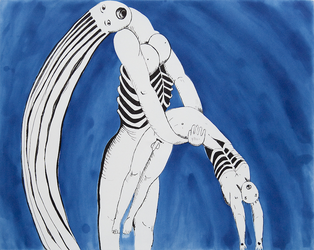 Louise Bourgeois Triptych for the Red Rooms, 1994, Courtesy Galerie Kartsen Greve, Paris