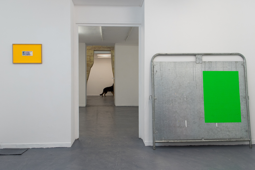 Nicolas Milhé, vue de l'exposition Yougoslavie -Silicone Bordeaux