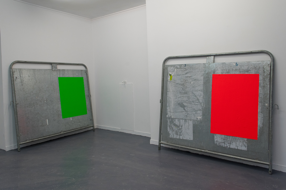 Nicolas Milhé, vue de l'exposition Yougoslavie -Silicone Bordeaux