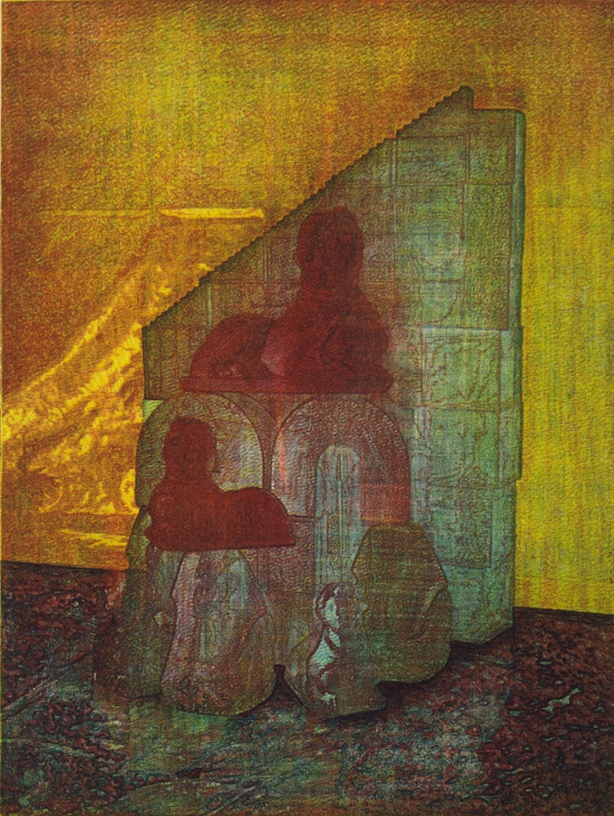 Julien Deprez, Peplum, eau forteExposition « Allée des Sphinx » avec Julien Deprez, Vanina Langer, Romain Trinquand, Claire Vaudey jusqu’au 25 Août 2019 au Louxor Paris