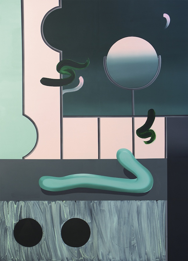 Cellini, Vue de l'exposition personnelle "Shiny Shiny" de l’artiste Anna Nero, à She BAM!, Leipzig