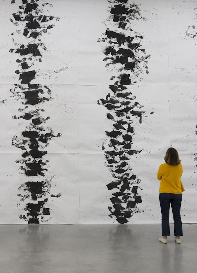 Marcel Dinahet, Ensemble de dessins, 2018-2019. Exposition Marcel Dinahet Sous le vent, 14 juin - 10 novembre 2019, Frac Bretagne, Rennes. Crédit photo : Marc Domage