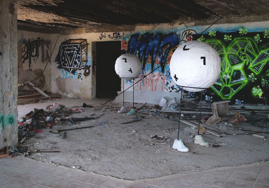 Victor Daamouche Exposition Off Art_O_Rama 2019 par Le Collective Le 01 Septembre 2019 dans Les Trois Blockhaus de L’escalette, Marseille
