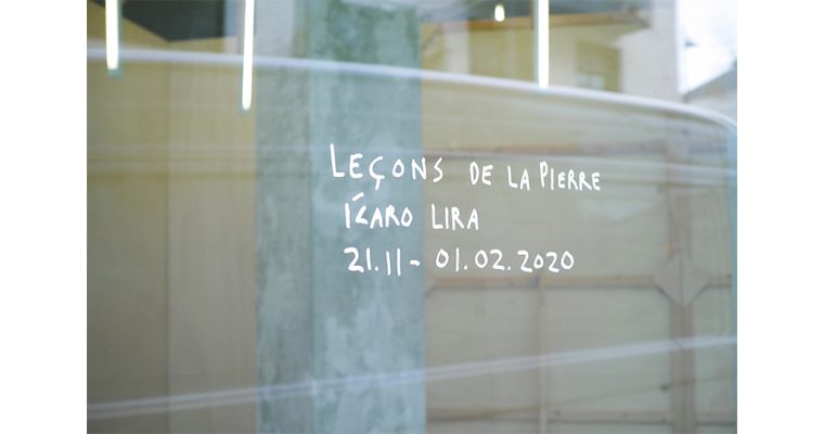 Ícaro Lira, leçons de la pierre