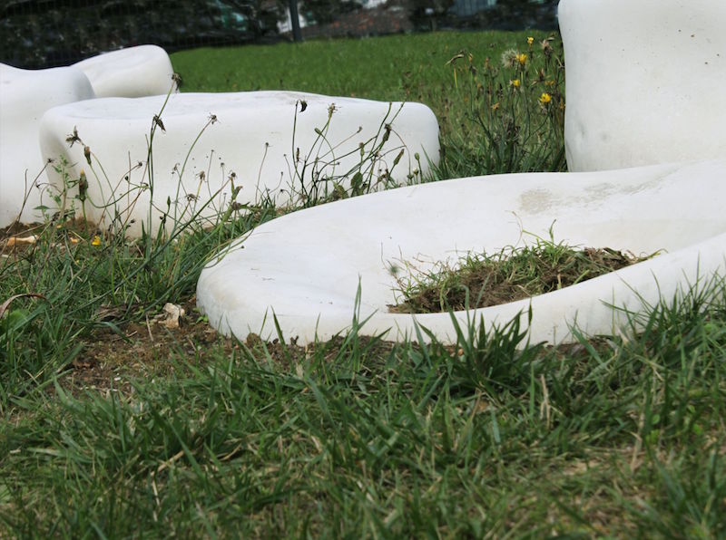 Le rhizome, Christine Maigne, Plateau des provinces, Bihorel, 2020