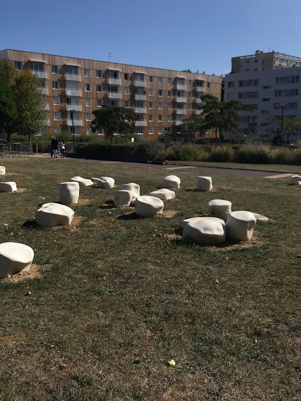 Le Rhizome, Christine Maigne, Plateau des provinces, Bihorel, 2020