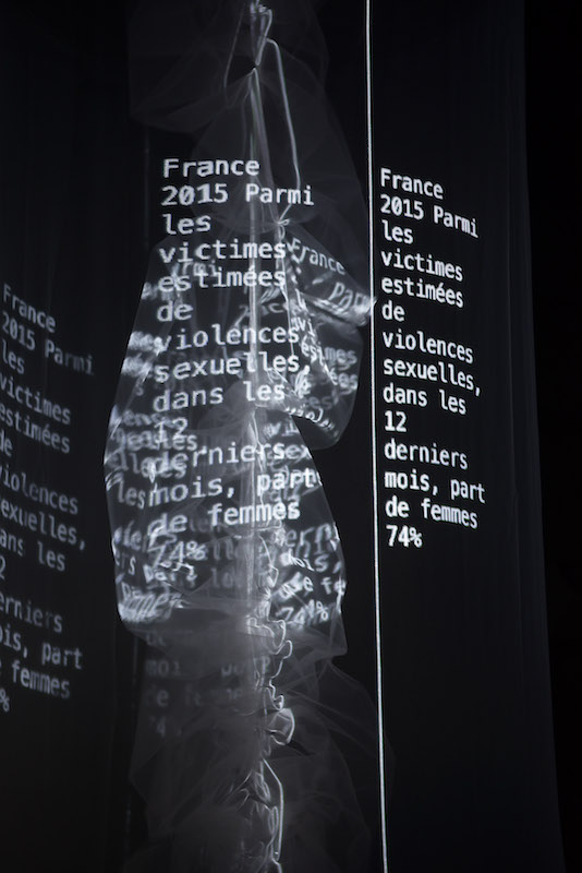 Collectif Iakeri (A.Guerlot-Kourouklis, J.Royo-Letelier, A.Wilhelm), Murs invisibles (détail) 2018-2019, crédit photo Catherine Brossais