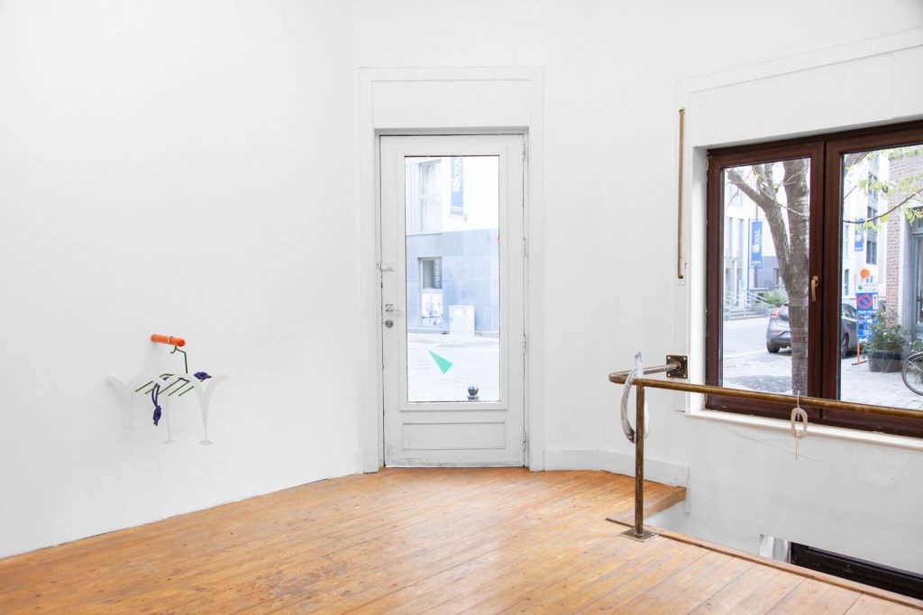 Vue d'exposition "Former la langue" de Jordan Madlon COHERENT Bruxelles Photo Alice Pallot