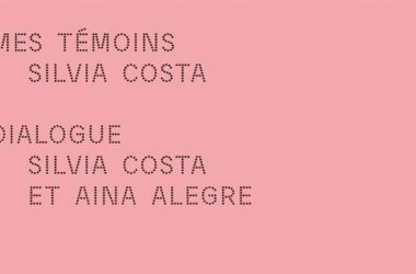 Conversation entre Silvia Costa et Aina Alegre