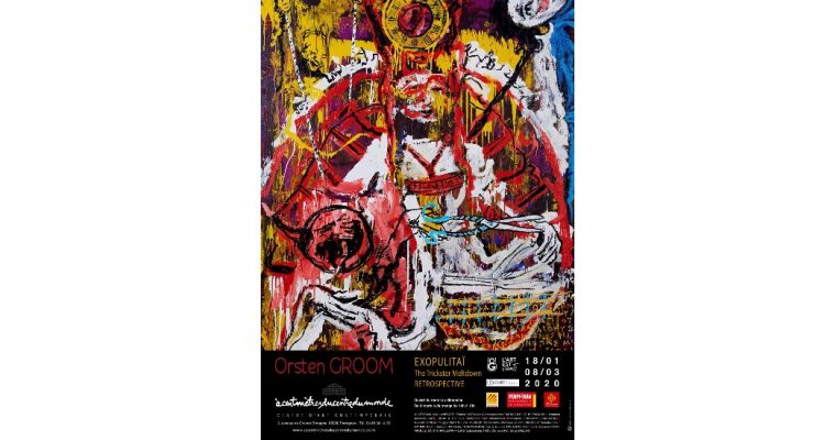 ORSTEN GROOM – RÉTROSPECTIVE EXOPULITAÏ THE TRICKSTER MELTDOWN – 17/01 AU 08/03 – A CENT MÈTRES DU CENTRE DU MONDE, PERPIGNAN