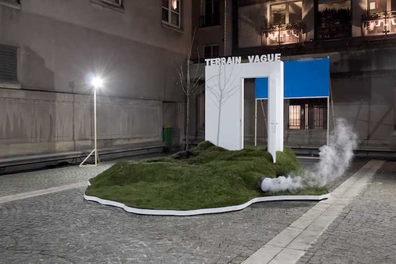 Installation et aire de jeu, Justine Bougerol et Silvio Palomo TERRAIN VAGUE - MODULE 1