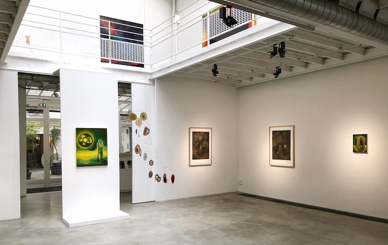 Vue d'exposition Edouard Wolton, Ultima Thulé Courtesy artiste et Galerie Les filles du calvaire