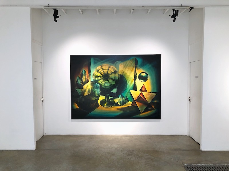 Vue d'exposition Edouard Wolton, Ultima Thulé Courtesy artiste et Galerie Les filles du calvaire