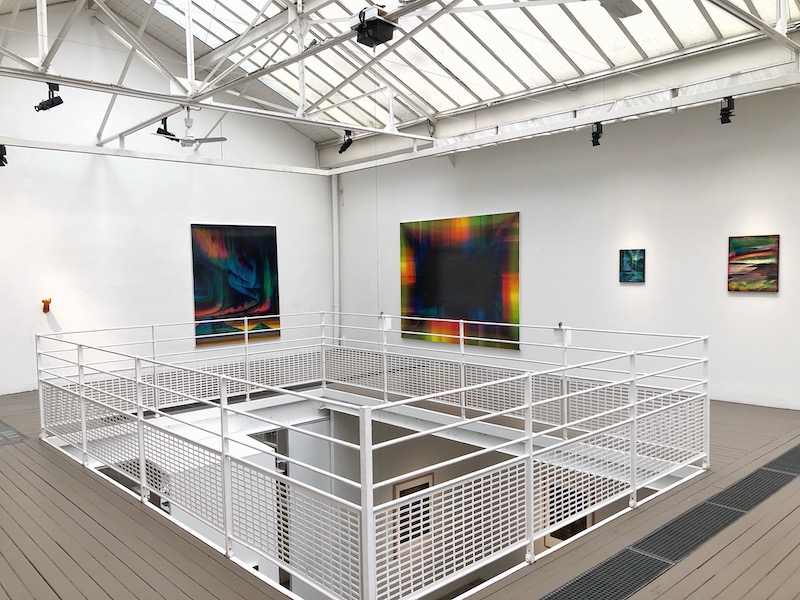 Vue d'exposition Edouard Wolton, Ultima Thulé Courtesy artiste et Galerie Les filles du calvaire