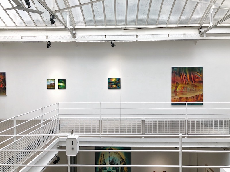 Vue d'exposition Edouard Wolton, Ultima Thulé Courtesy artiste et Galerie Les filles du calvaire