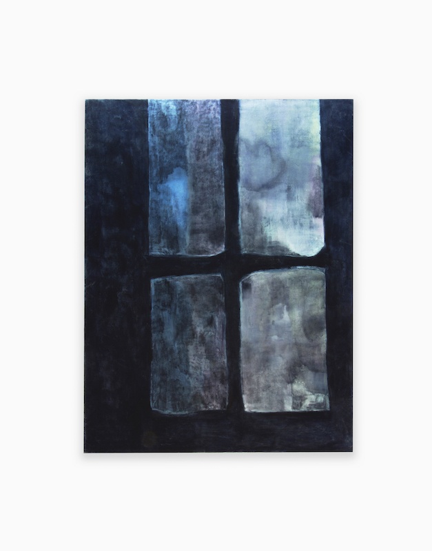 François Patoue, Seasons changing it’s always nice to me, 2020. Oil and wax on linen, 59 x 78 inches