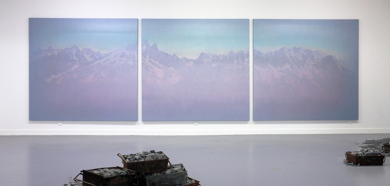 Vue de l'exposition Soluble de Johanna Perret du 21 janvier au 13 mars 2020 à l’Angle, La Roche Sur Foron