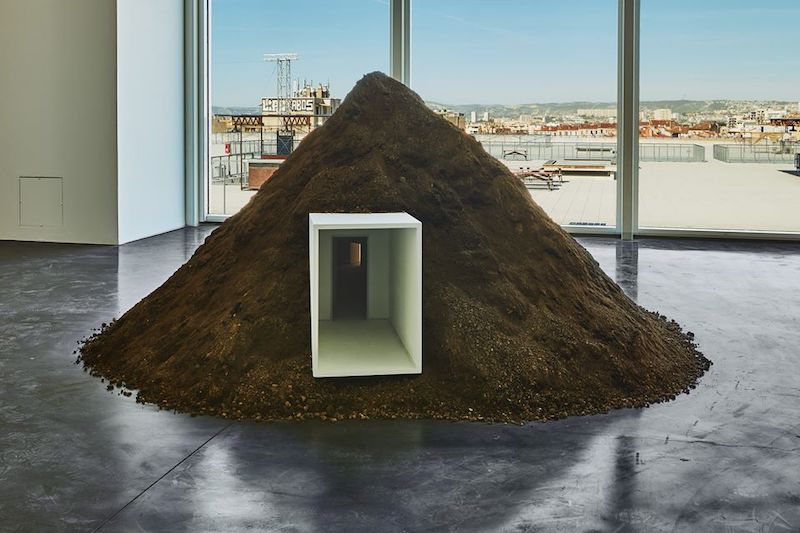 Justine Bougerol, Ce qu'il reste Vue de l'exposition SIGNAL - espace(s) réciproque(s) Friche la Belle de Mai, Marseille Photo Jean-Christophe Lett