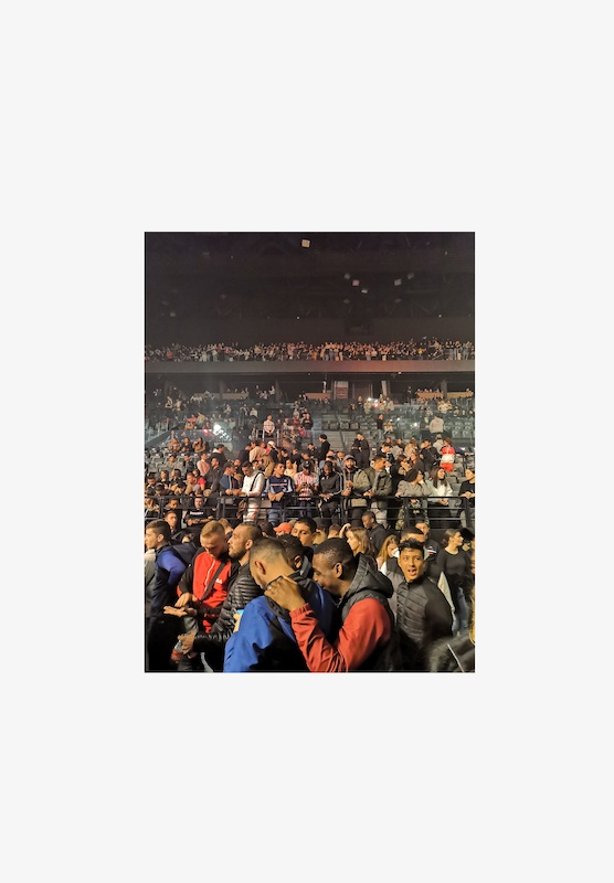 Maxime Souvent, JUL - BERCY 13/11/2019 (Shoulder star), 2020. UV print on aluminium, 18 x 24 inches