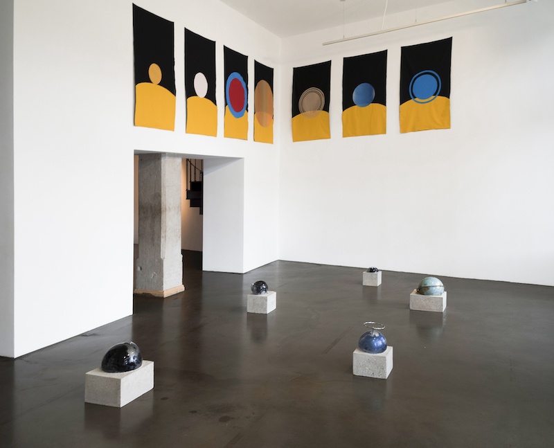 vue de l'exposition pour construire un monde...(encore faudrait-il préserver le nôtre), 2018, la BF15, Lyon, commissariat Perrine Lacroix