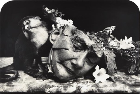 Joel-Peter-Witkin, Face of a woman, Marseilles, 2004 tirage gelatino-argentique, 56,2 x 83,5 cm Bruce Silverstein Gallery, New York