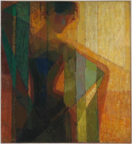 Frantisek Kupka, Plans par couleurs 1910 – 1911 Huile sur toile 109 x 99,5 cm © Philippe Migeat – Centre Pompidou, MNAM-CCI /Dist. RMN-GP © Adagp, Paris