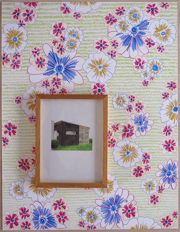Marie-Amélie Porcher, 2020, Maison de France – Dun-sur-Meuse, 65x50cm (cadre 24x18 cm)