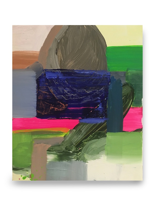 Duda Moraes, Série Empastos óleo sobre madeira 30x25cm