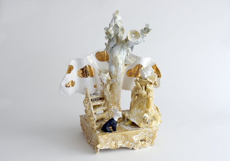 Hélène Loussier, Après la pluie le beau temps, 49 x 40 x 26 cm. Courtesy Hélène Loussier