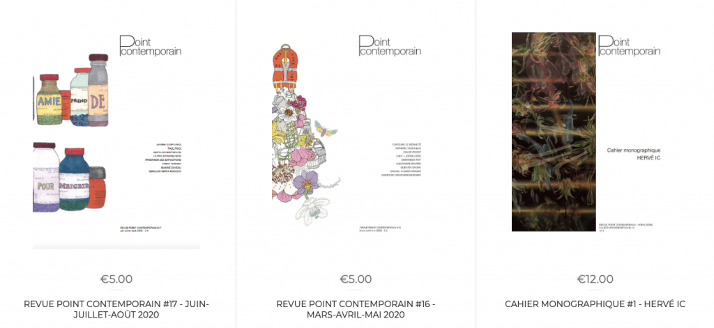 Acheter revue Point contemporain