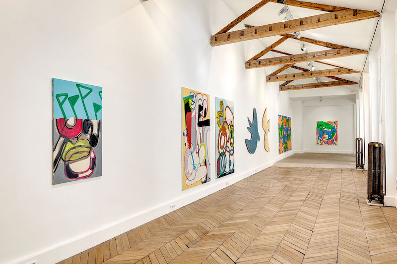 Vue de l'exposition So close jusqu'au 08 juillet 2020 Galerie Guido Romero Pierini - Michael Timsit Paris
