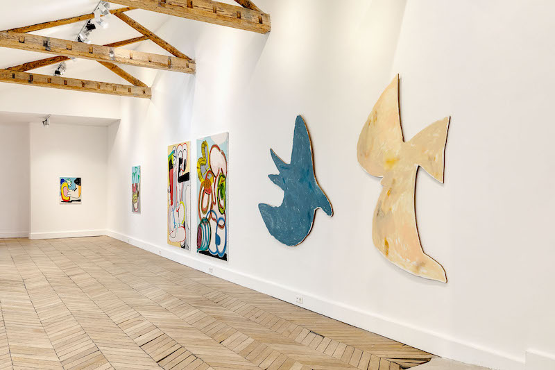 Vue de l'exposition So close jusqu'au 08 juillet 2020 Galerie Guido Romero Pierini - Michael Timsit Paris