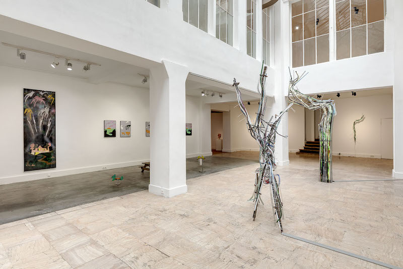Vue de l'exposition So close jusqu'au 08 juillet 2020 Galerie Guido Romero Pierini - Michael Timsit Paris