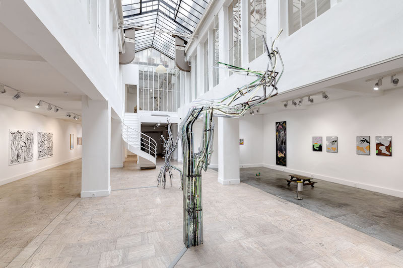 Vue de l'exposition So close jusqu'au 08 juillet 2020 Galerie Guido Romero Pierini - Michael Timsit Paris